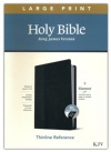 KJV Large-Print Thinline Reference Bible, Filament Enabled Edition - Leatherlike Black Onyx Indexed
